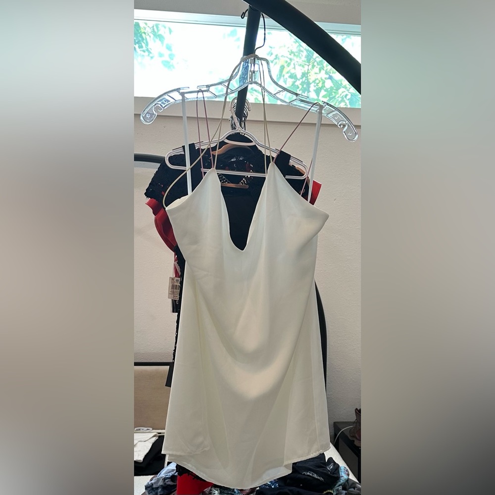 Superdown White Mini Dress